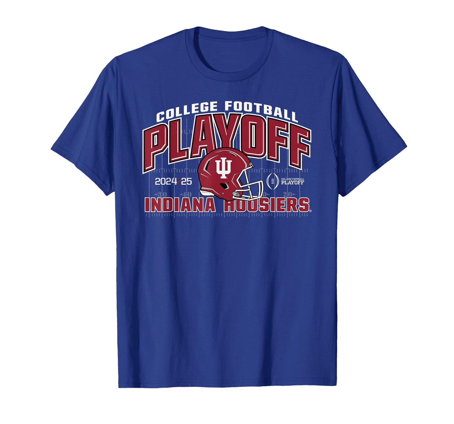 Elite Authentics Indiana Hoosiers Unisex-Adults Black Small Short Sleeve Crew Neck T-Shirt