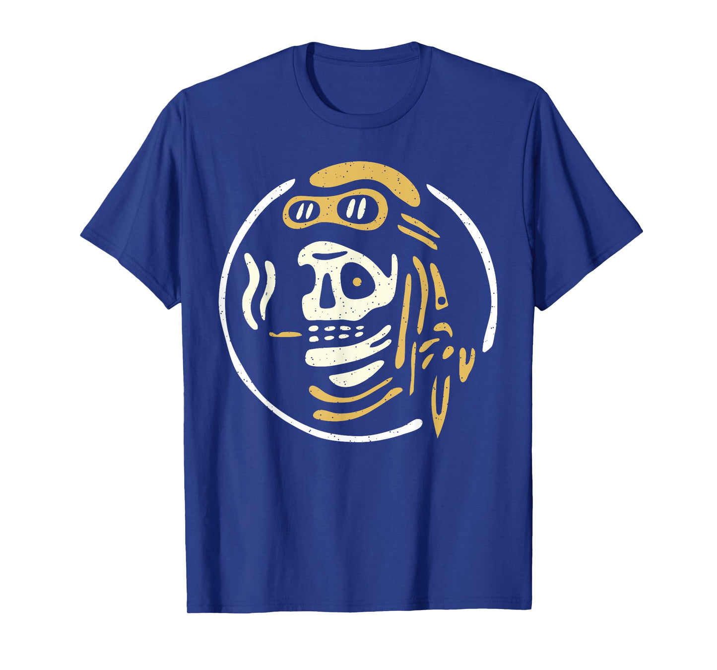 Vintage Biker Ghost Pilot - Tattoo Flash Rider Skull Tshirt T-Shirt