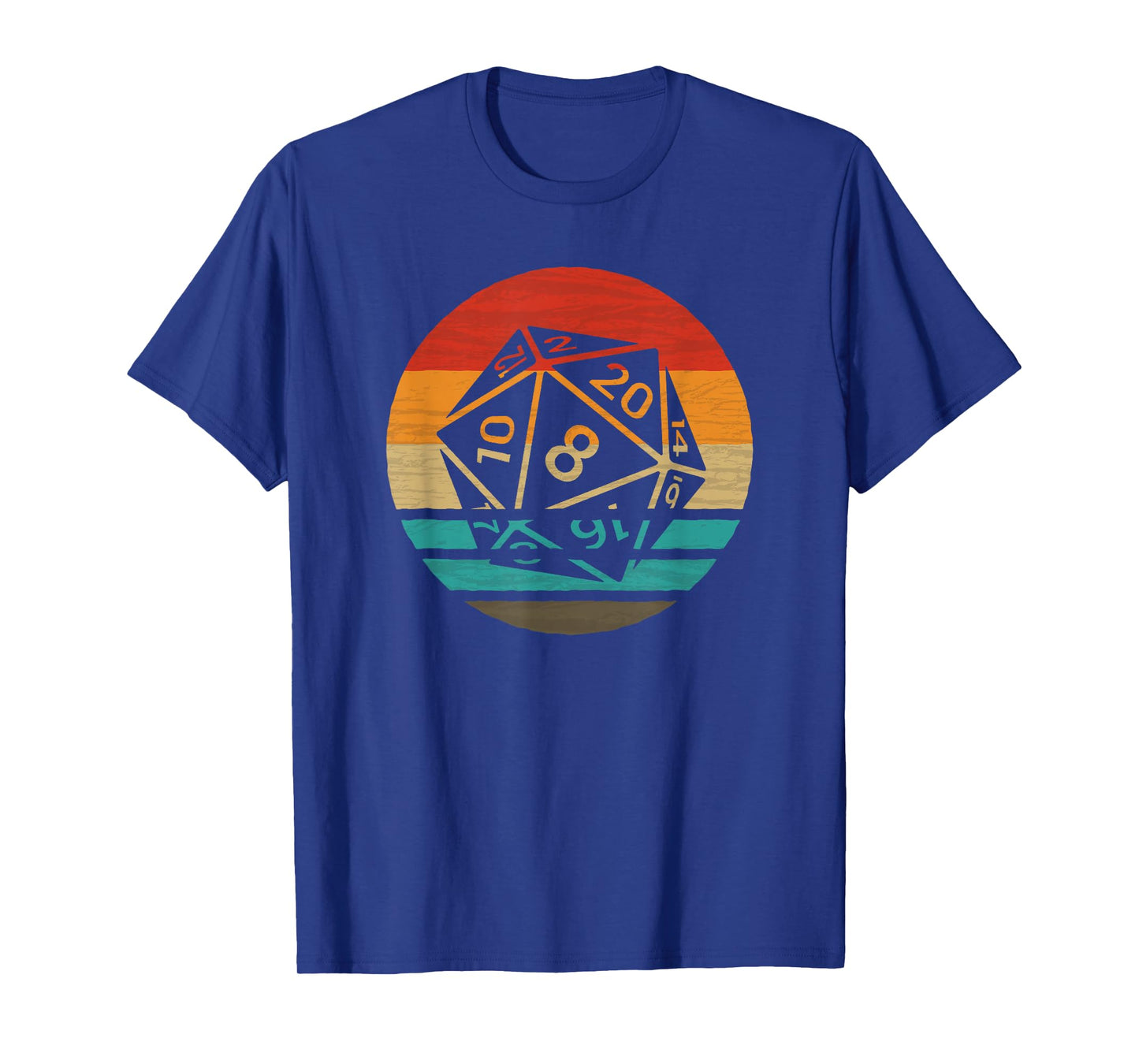 20 Sided Dice Retro Style Vintage T-Shirt