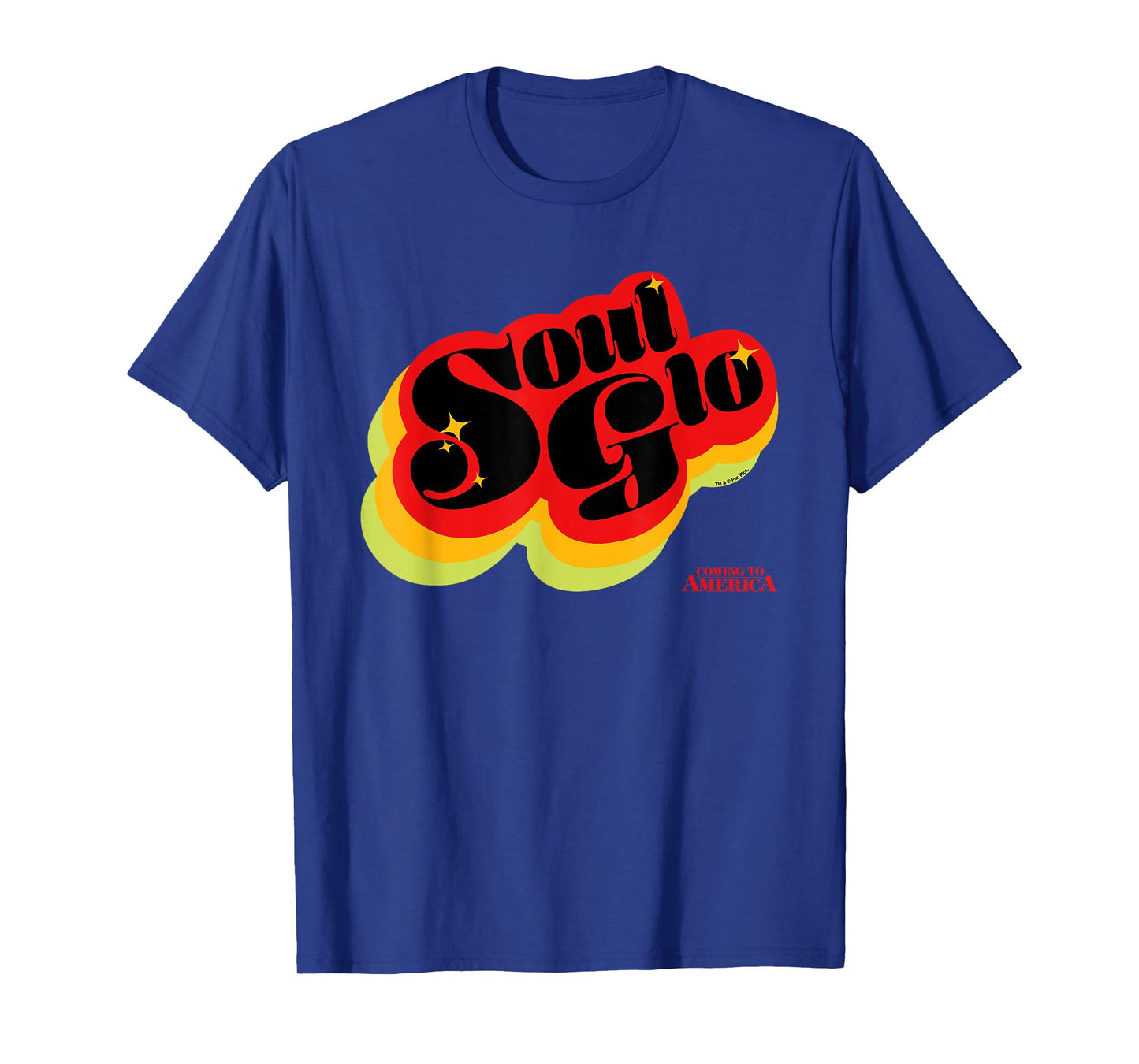 Coming To America Soul Glo Hair Product Logo T-Shirt