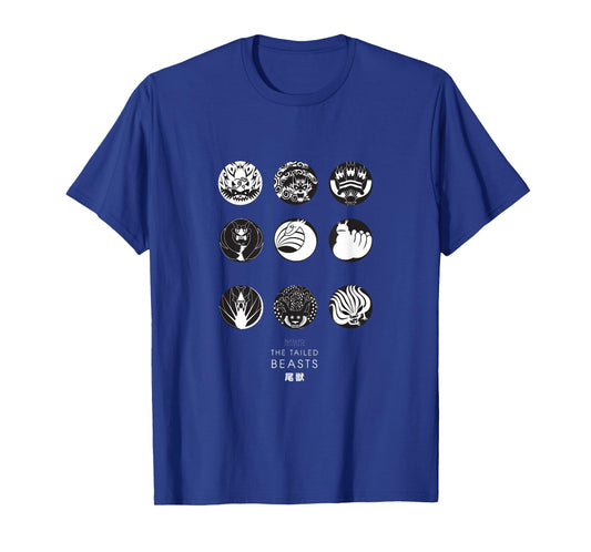 Naruto Anime Cartoon Tailed Beast T-Shirt