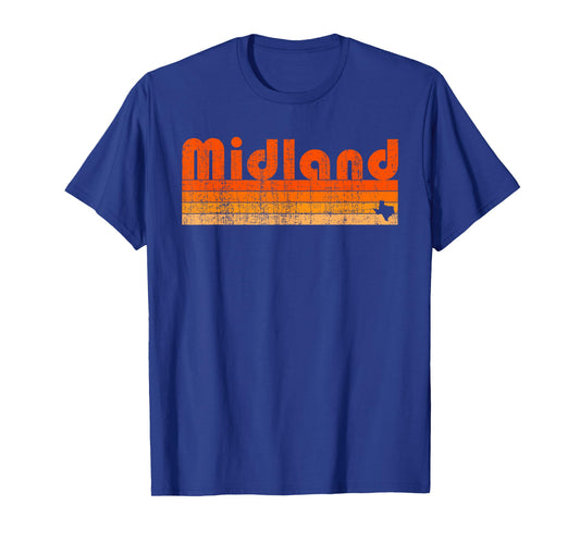 Retro 80s Style Midland TX T-Shirt T-Shirt