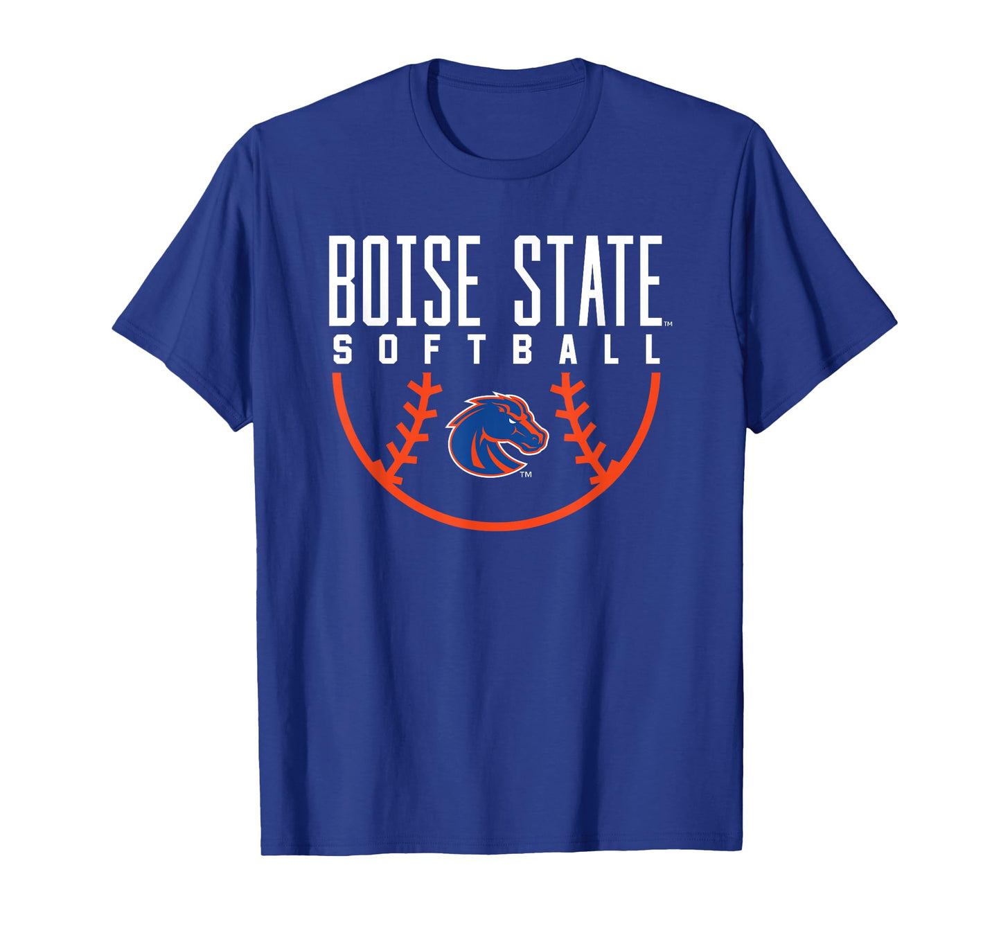 Boise State University BSU Broncos Softball Arch T-Shirt