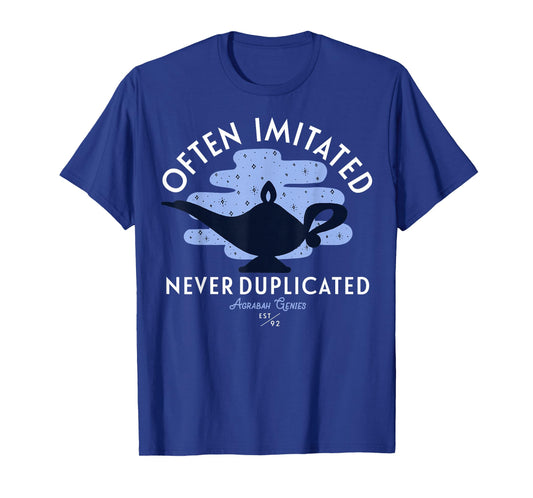 Disney Aladdin Genie Often Imitated Never Duplicated T-Shirt