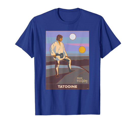 Star Wars A New Hope Luke Skywalker Tatooine T-Shirt