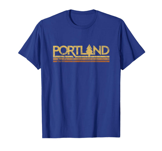 Retro Vintage Portland Oregon T-Shirt T-Shirt