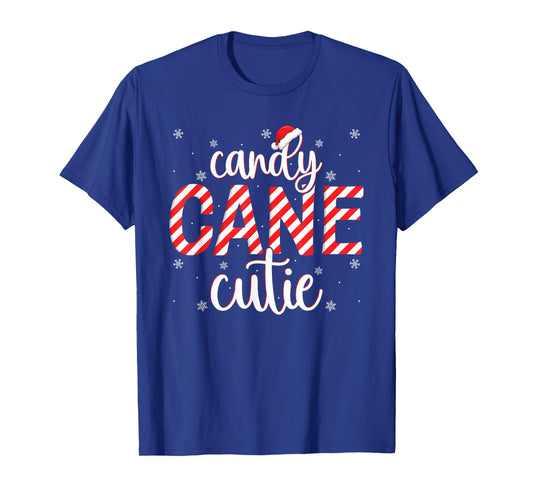 Candy Cane Cutie Christmas Love Candy Women Girls Kids Xmas T-Shirt