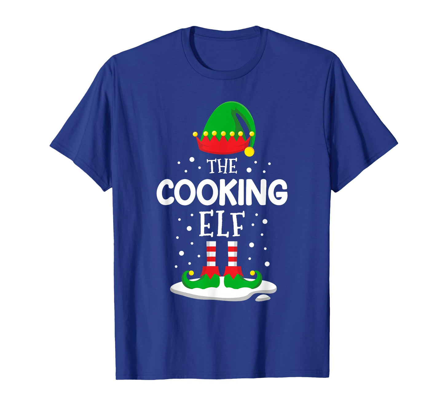 The Cooking Elf Christmas Family Matching Outfit Xmas Group T-Shirt