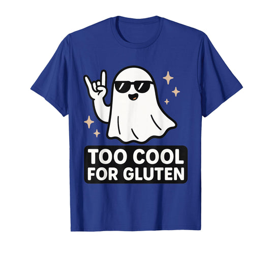Celiac Disease Spooky Ghost Gluten Free Halloween T-Shirt