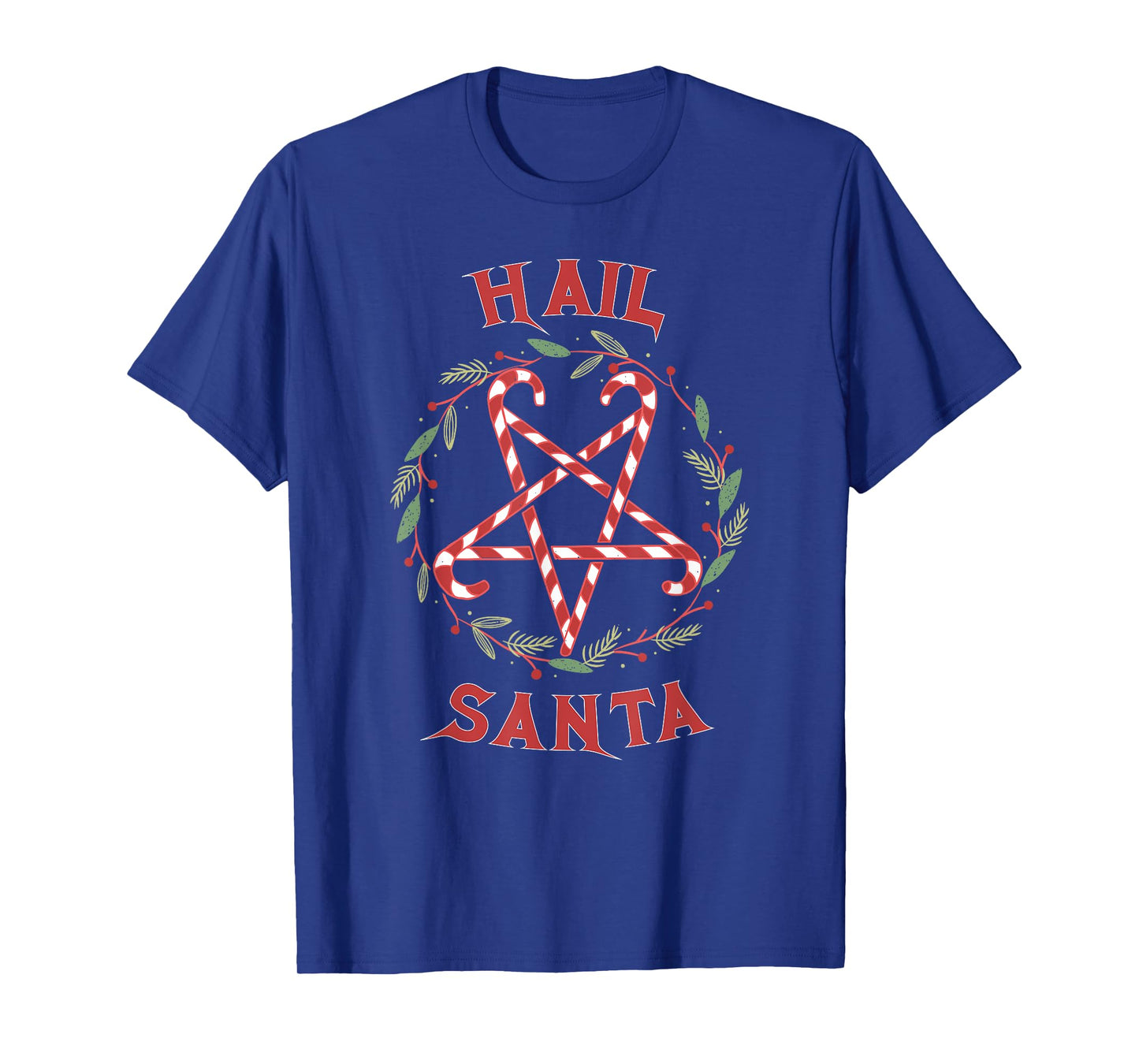 Hail Santa Christmas Krampus Clothing T-Shirt