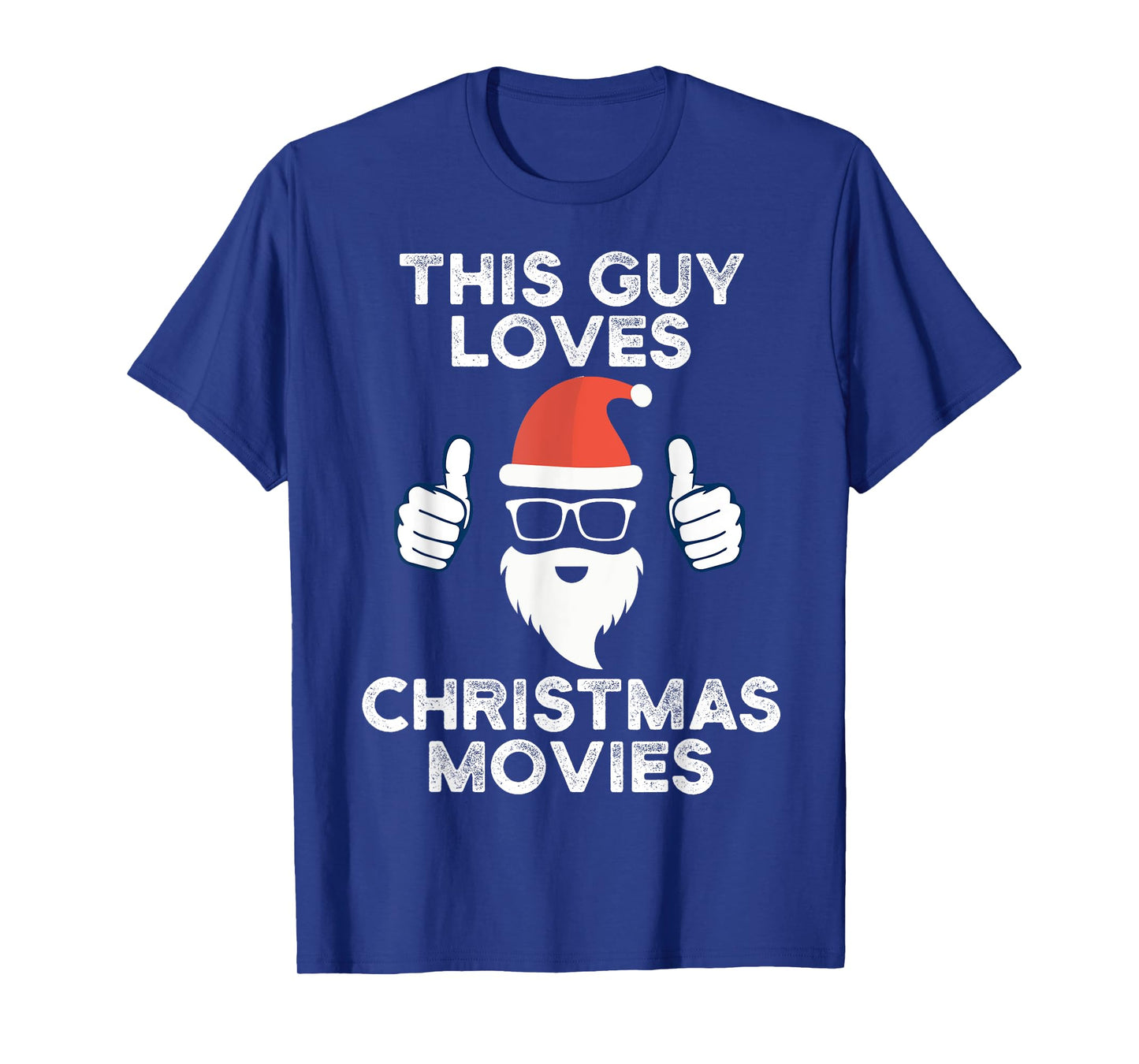 This Guy Loves Christmas Movies Watching Men Women T-Shirt