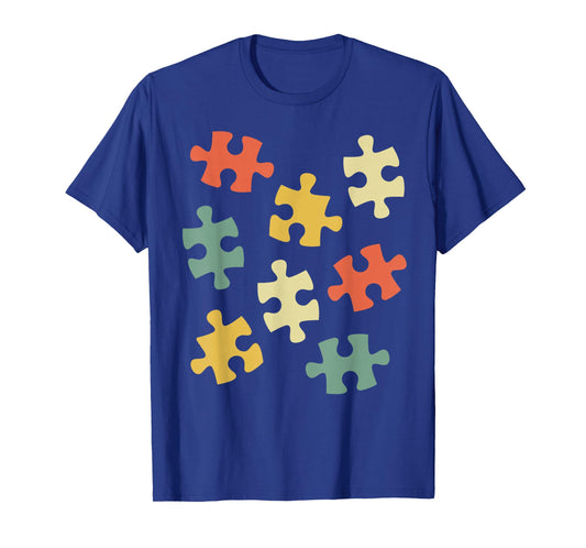 Retro Jigsaw Puzzle T-Shirt