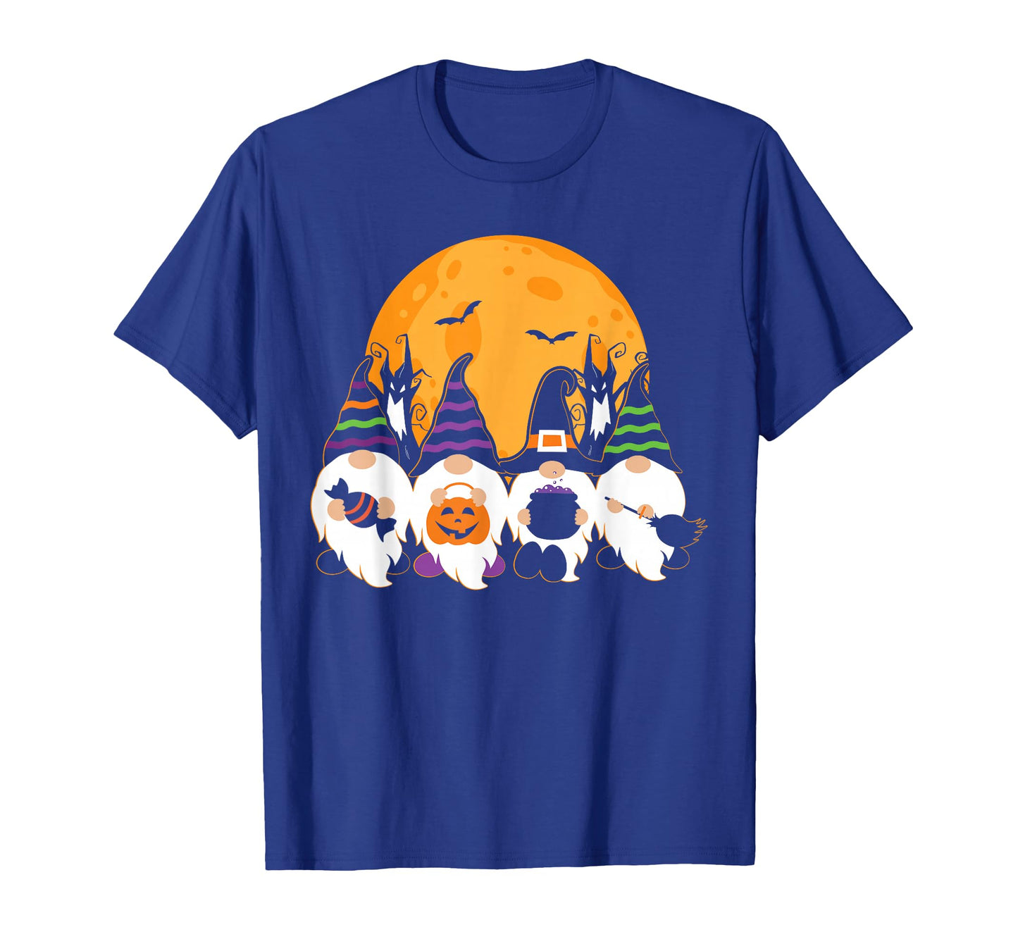 Cute Halloween Gnome Spooky Gardening Trick Or Treat T-Shirt