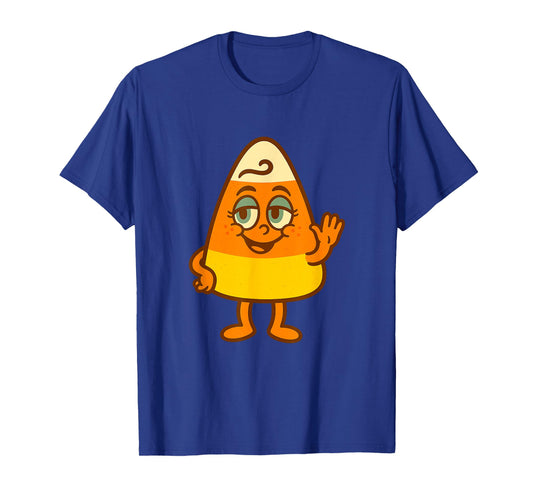 Halloween Costume Retro 70s Candy Corn T-Shirt