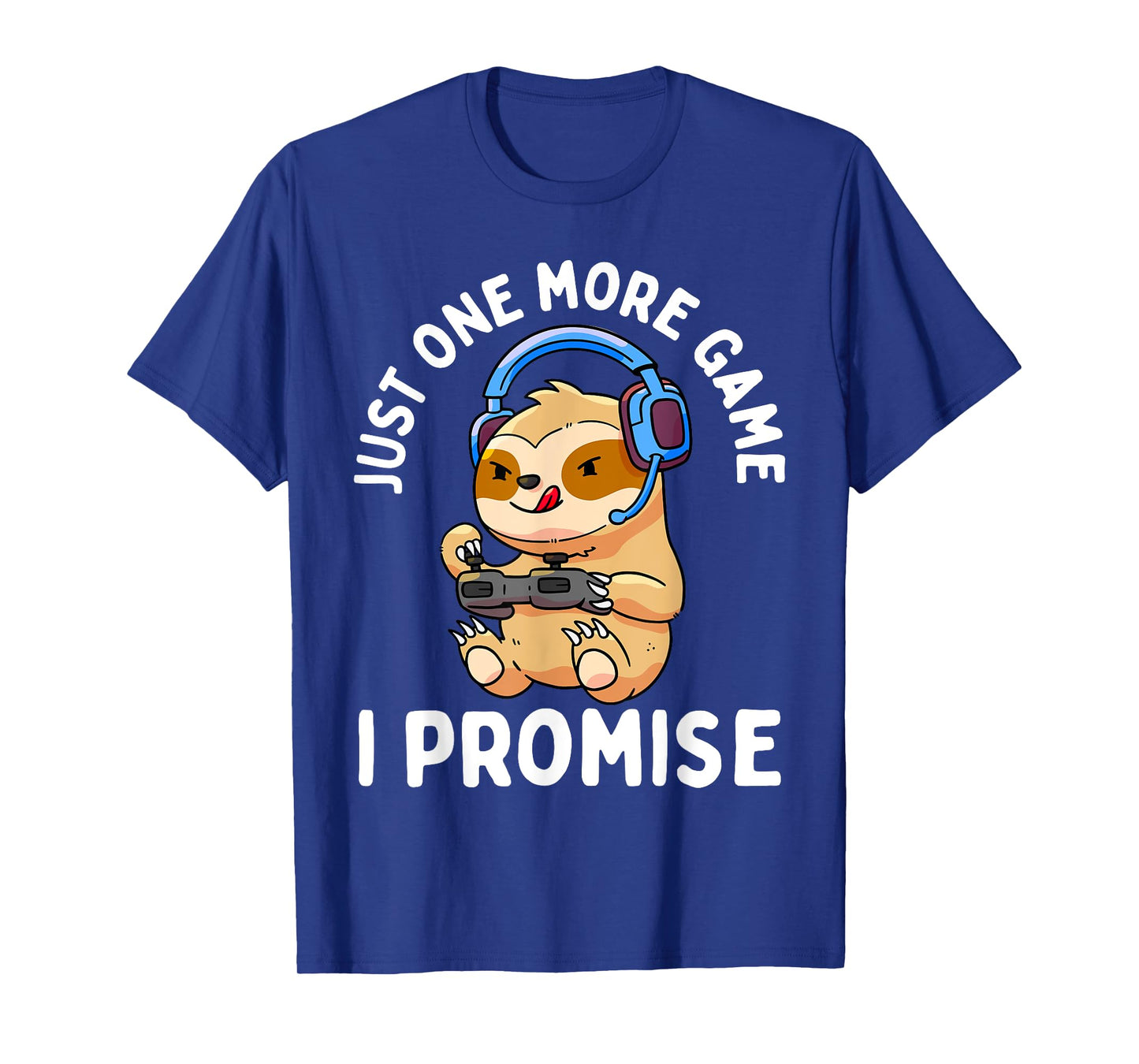 Gamer Sloth Gaming Lover Video Game Boys Girls Gift T-Shirt