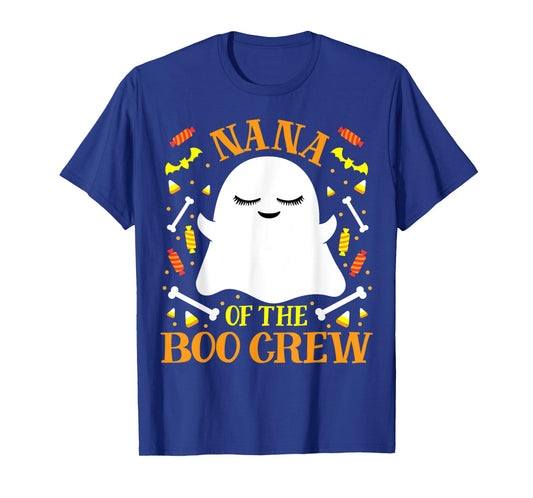 Nana Boo Crew Ghost Matching Family Set Grandma Halloween T-Shirt