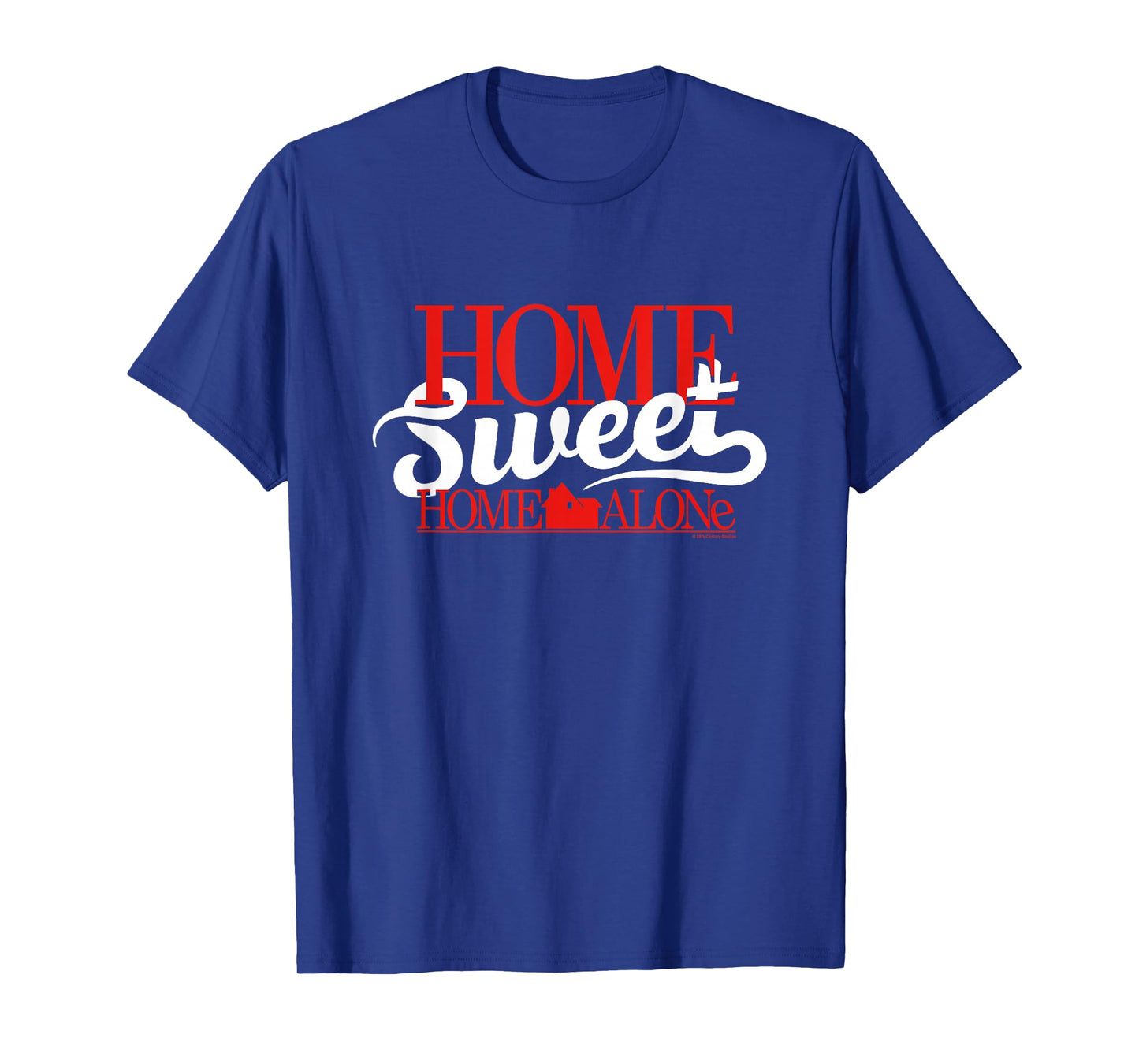 Home Alone Christmas Home Sweet Home Big Chest Logo T-Shirt