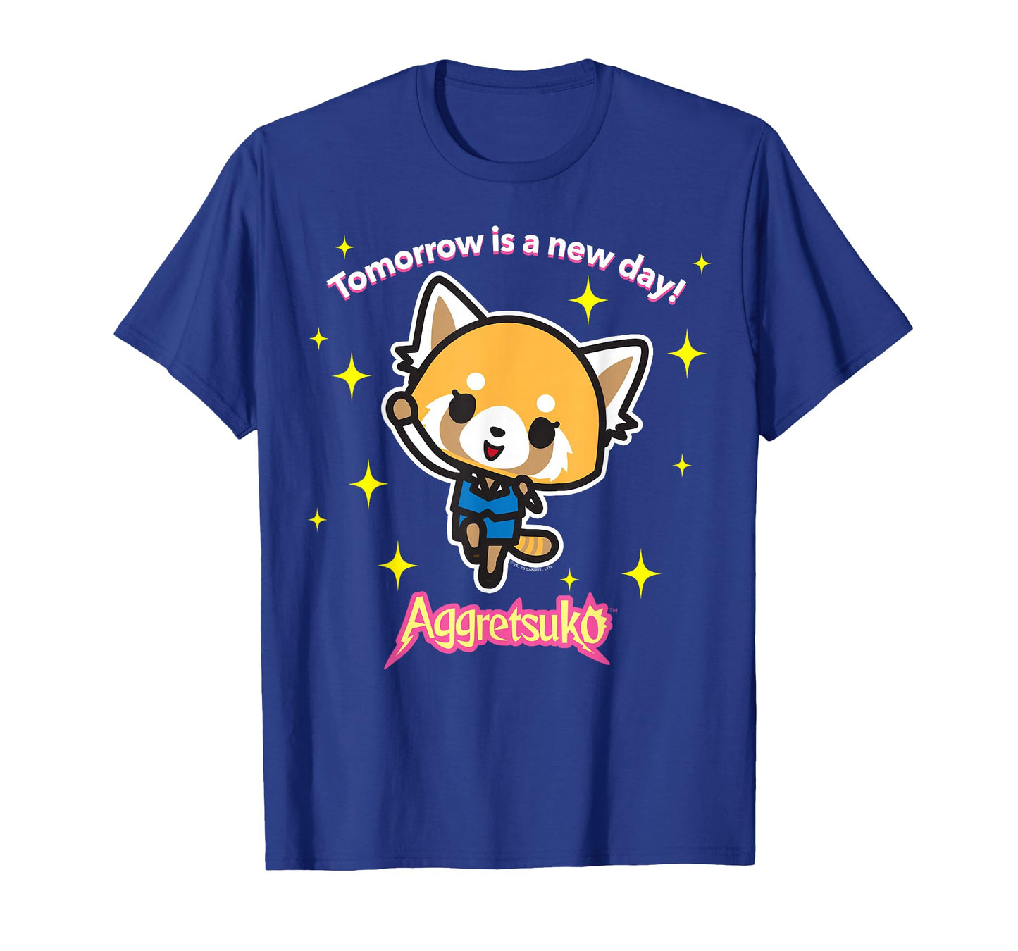 Aggretsuko "Tomorrow is a New Day" Tee Shirt T-Shirt