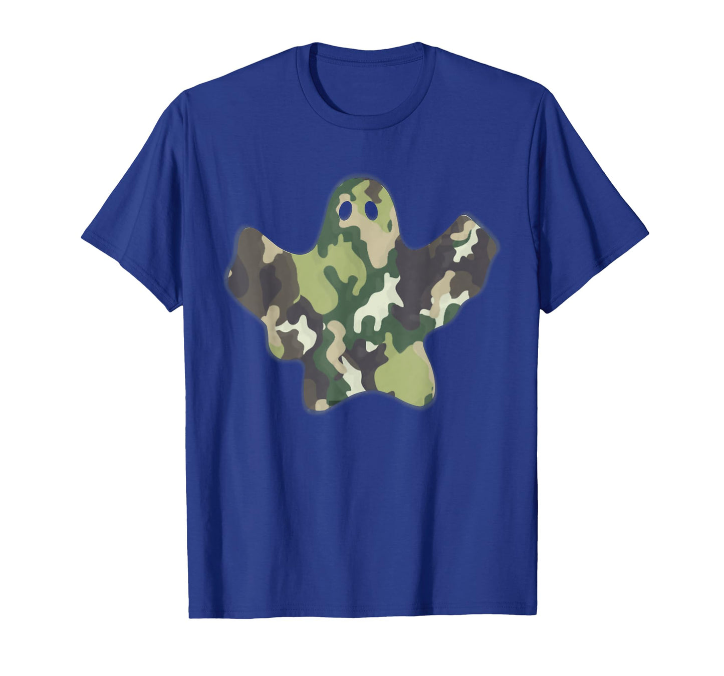 Funny Halloween Camouflage Camo Ghost T-shirt T-Shirt
