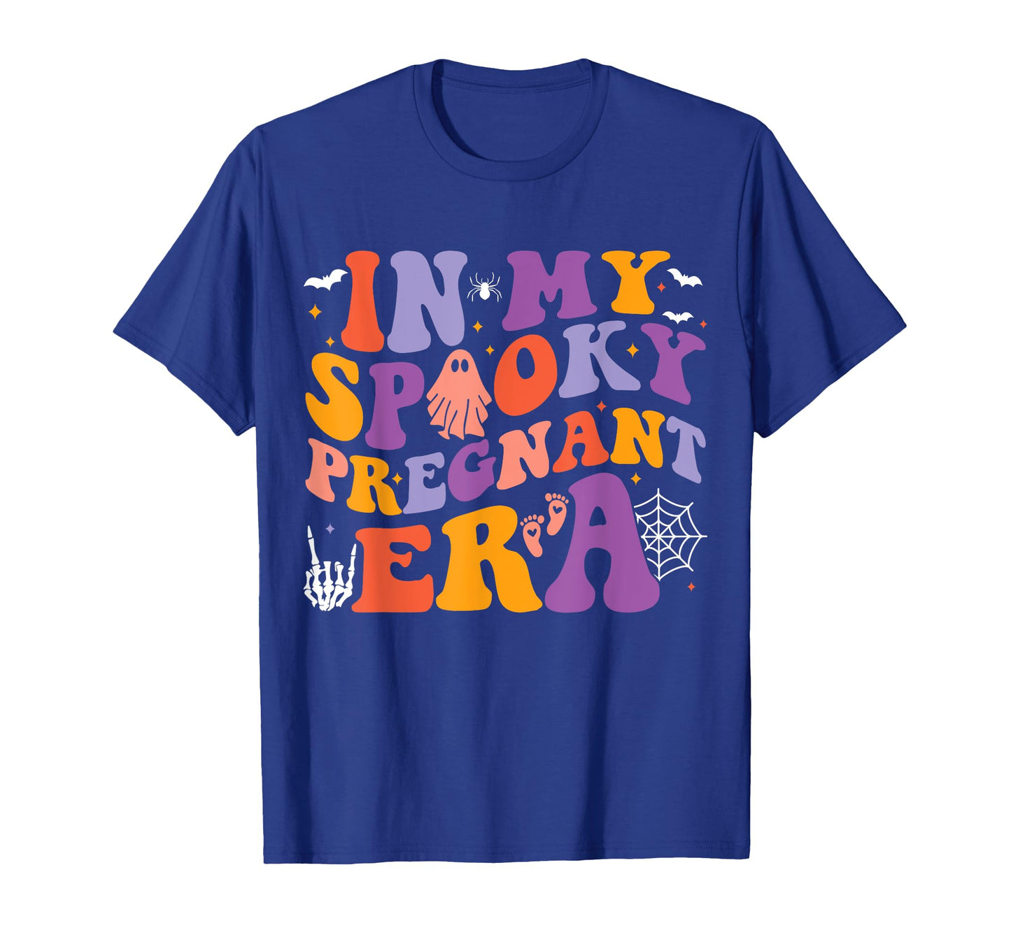 In My Spooky Pregnant Era Halloween Pregnancy Announcement T-Shirt