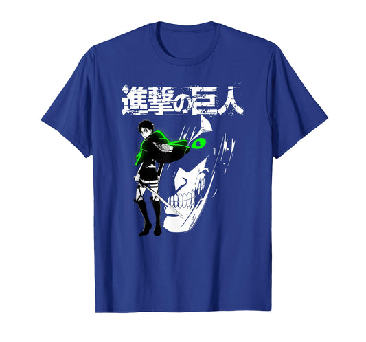 Attack on Titan Eren Jaeger Glow Anime T-Shirt