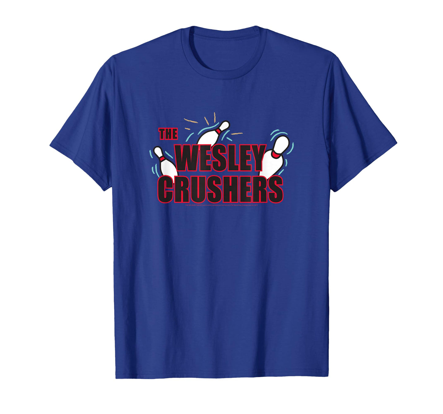 The Big Bang Theory Wesley Crushers Bowling TV Show T-Shirt