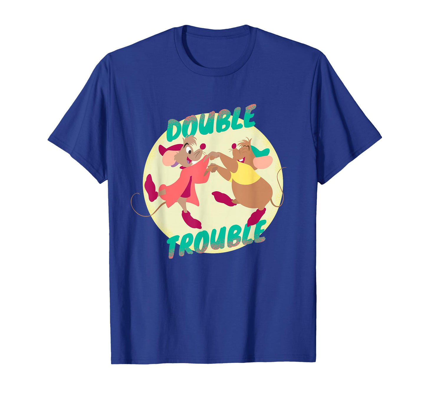 Disney Cinderella Jaq and Gus Double Trouble T-Shirt Small