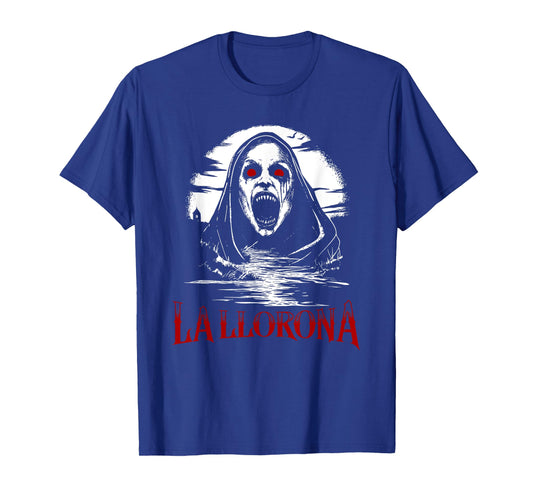La Llorona Latina American Folk Legend Spooky Creepy Gothic T-Shirt