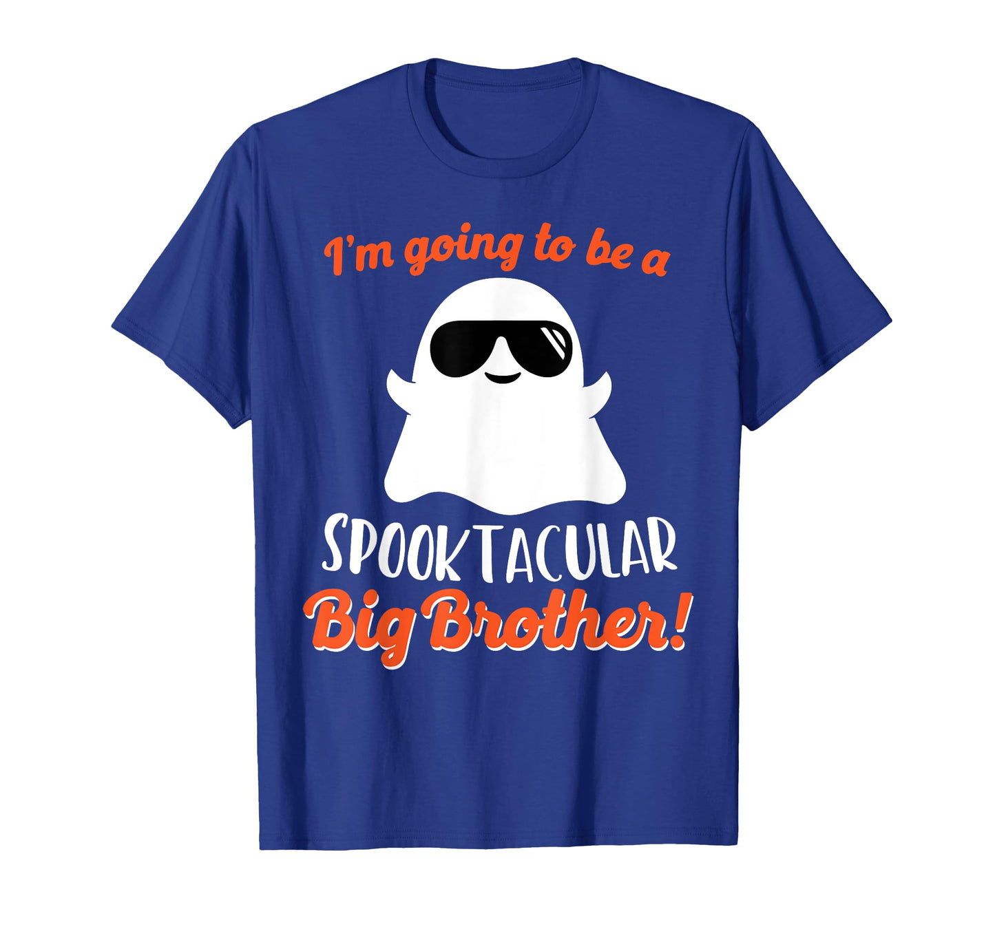 Big Brother Pregnancy Announcement Ghost Funny Boy Halloween T-Shirt