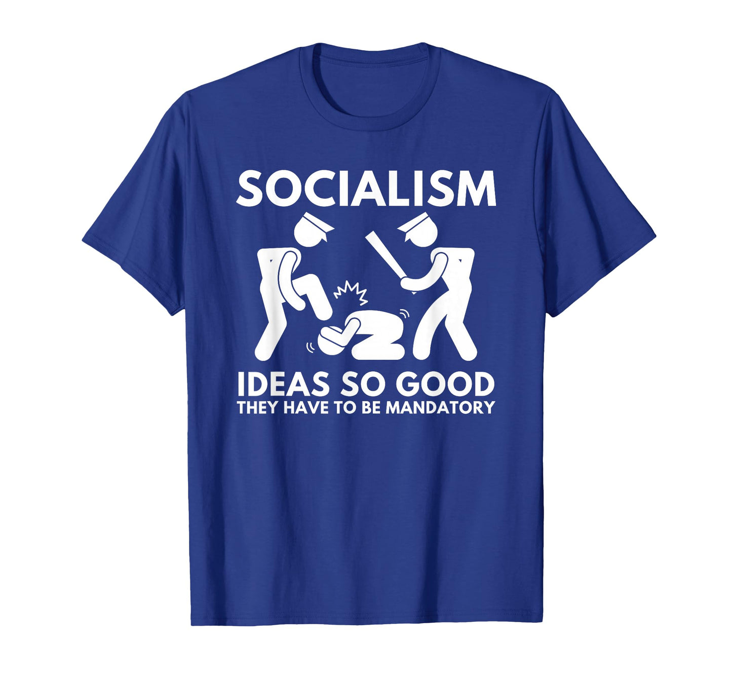 Mandatory Ideas - Funny Anti Socialism & Libertarian Gift T-Shirt