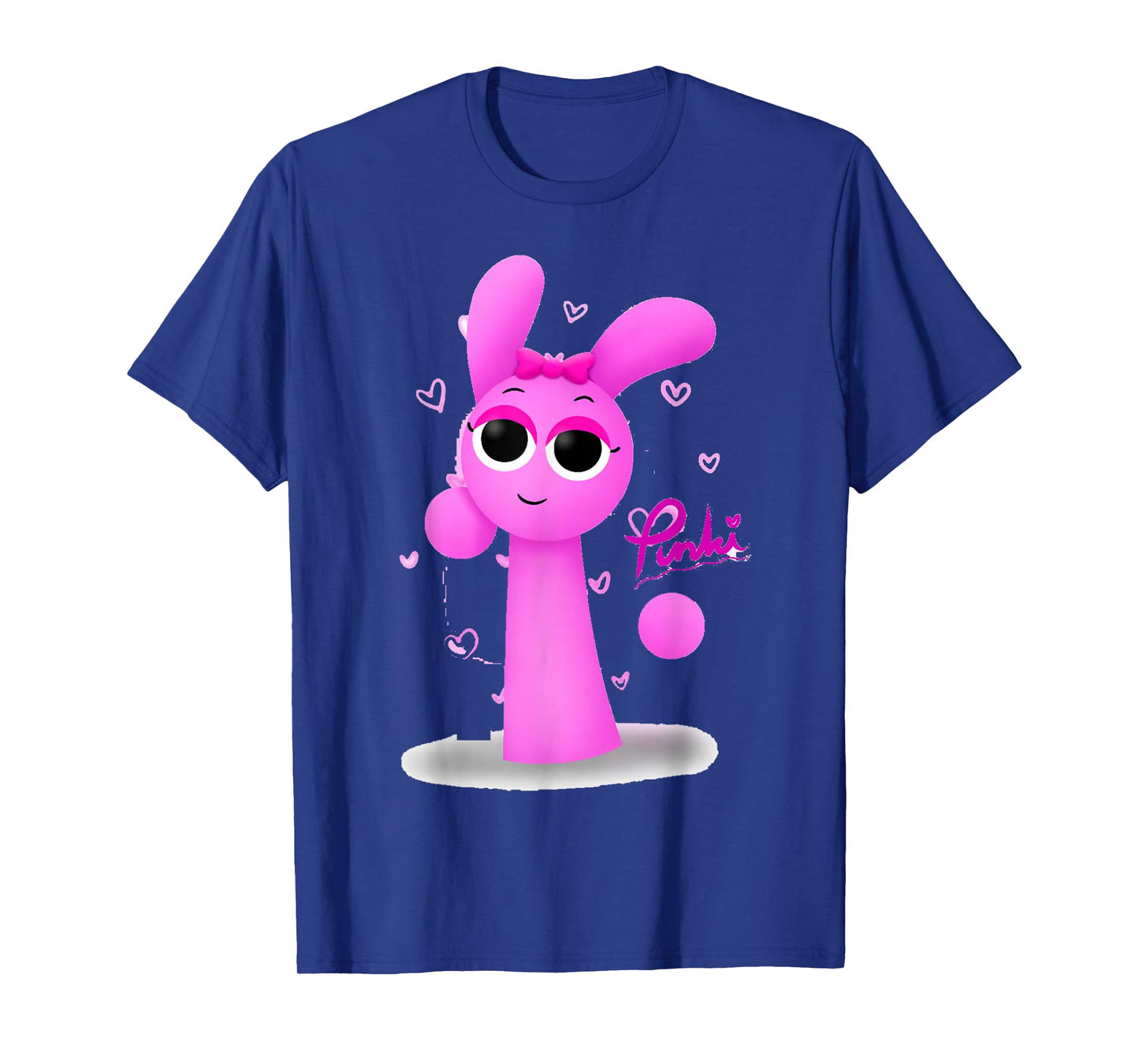 Pinki 3D from Sprunky | Simon Jevin Oren Funbot T-Shirt