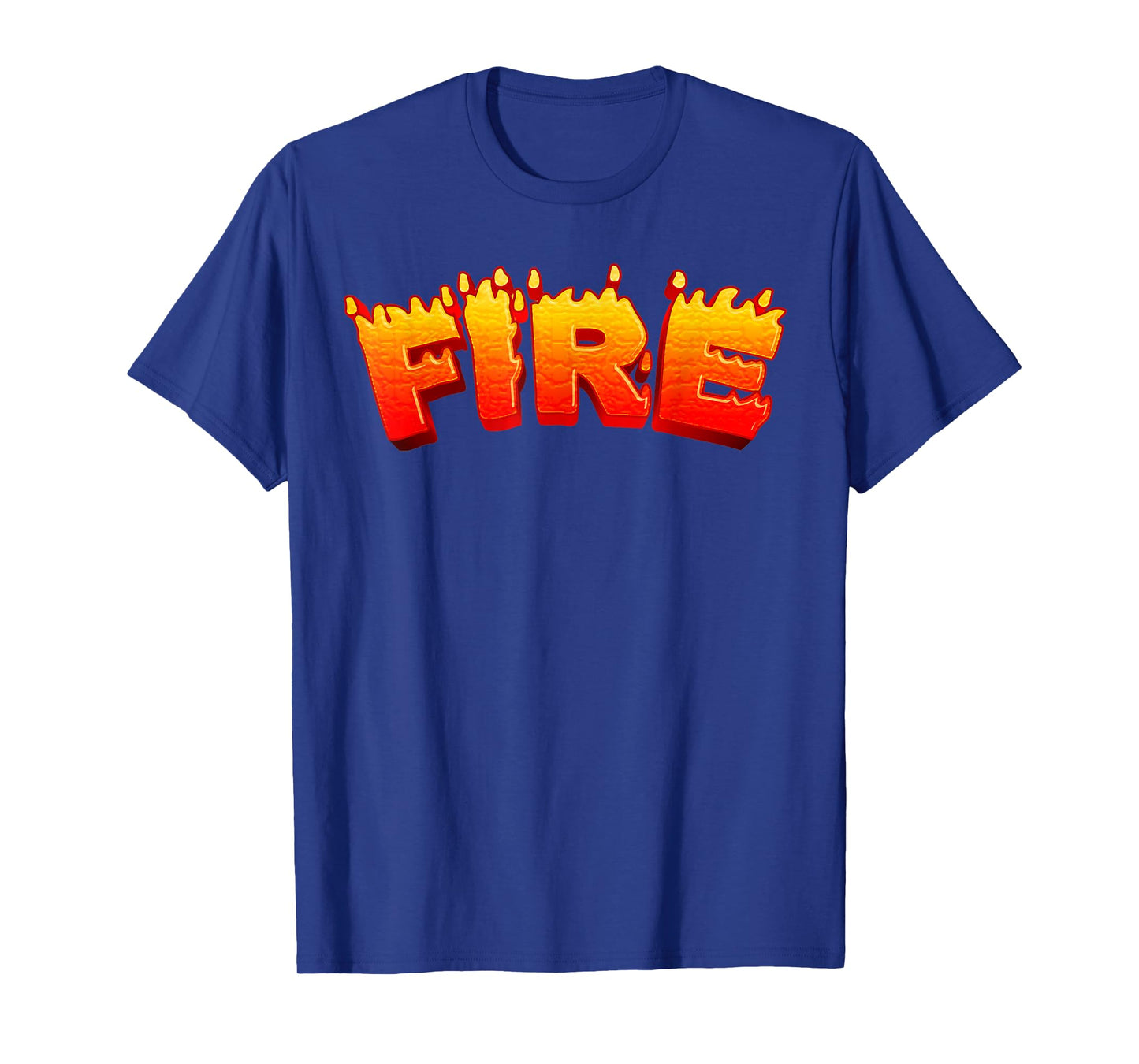 FIRE Funny Halloween Party Costume T-Shirt