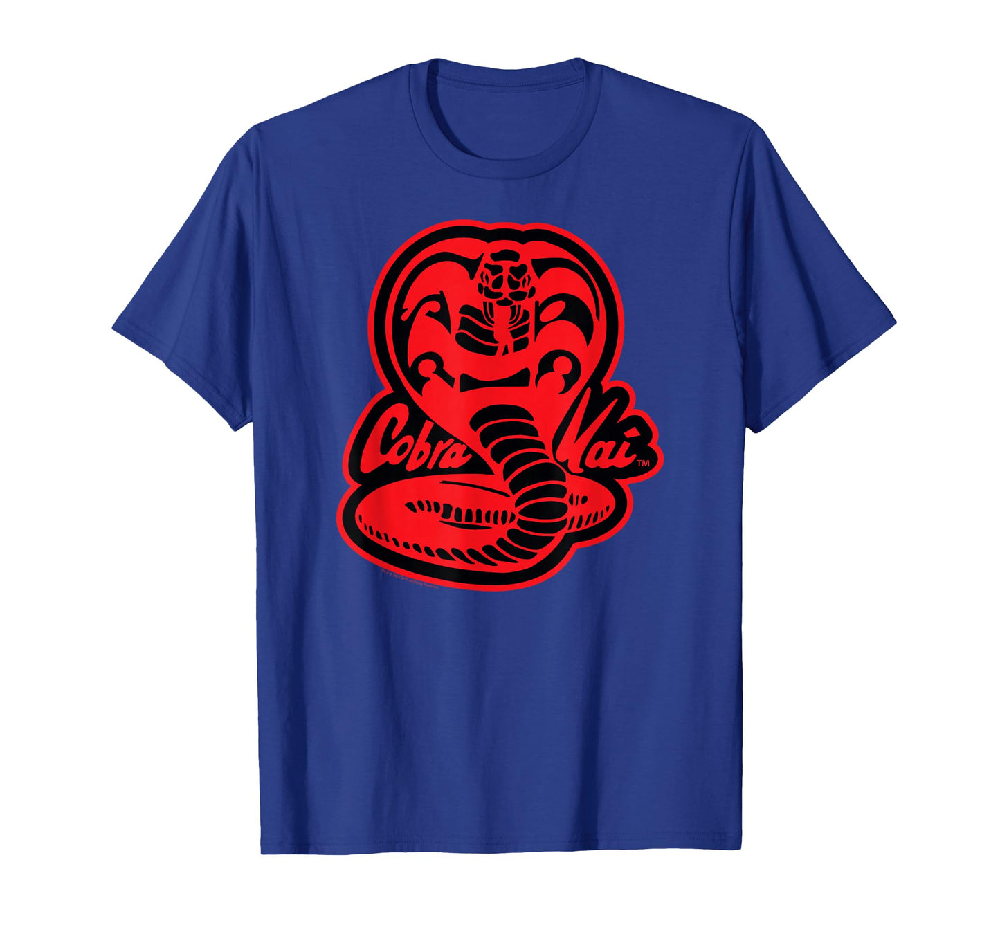 Cobra Kai Red and Black Cobra Logo TV Show T-Shirt