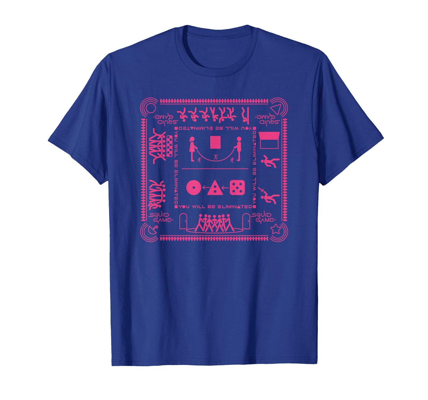 Squid Game Season 3 You Will Be Eliminated Game Icons T-Shirt