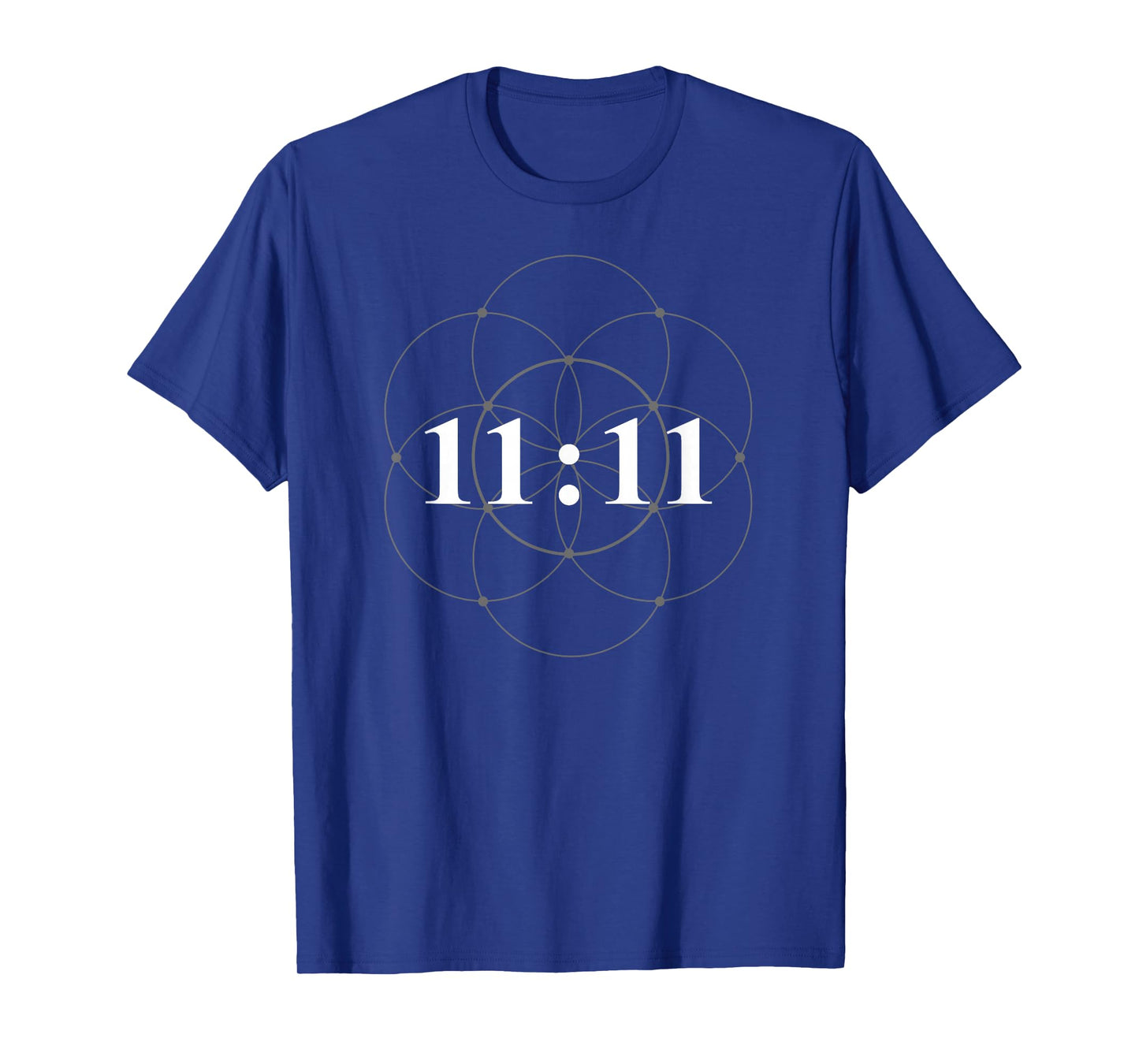 Angel Number 1111 Tees 1111 Angel Number Numerology Manifestation Unisex-Adults T-Shirt Black Small