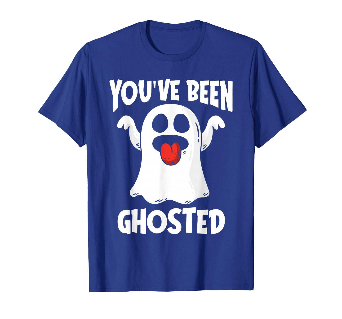 You've Been Ghosted Funny Ghost Pun Halloween Humor Costume T-Shirt
