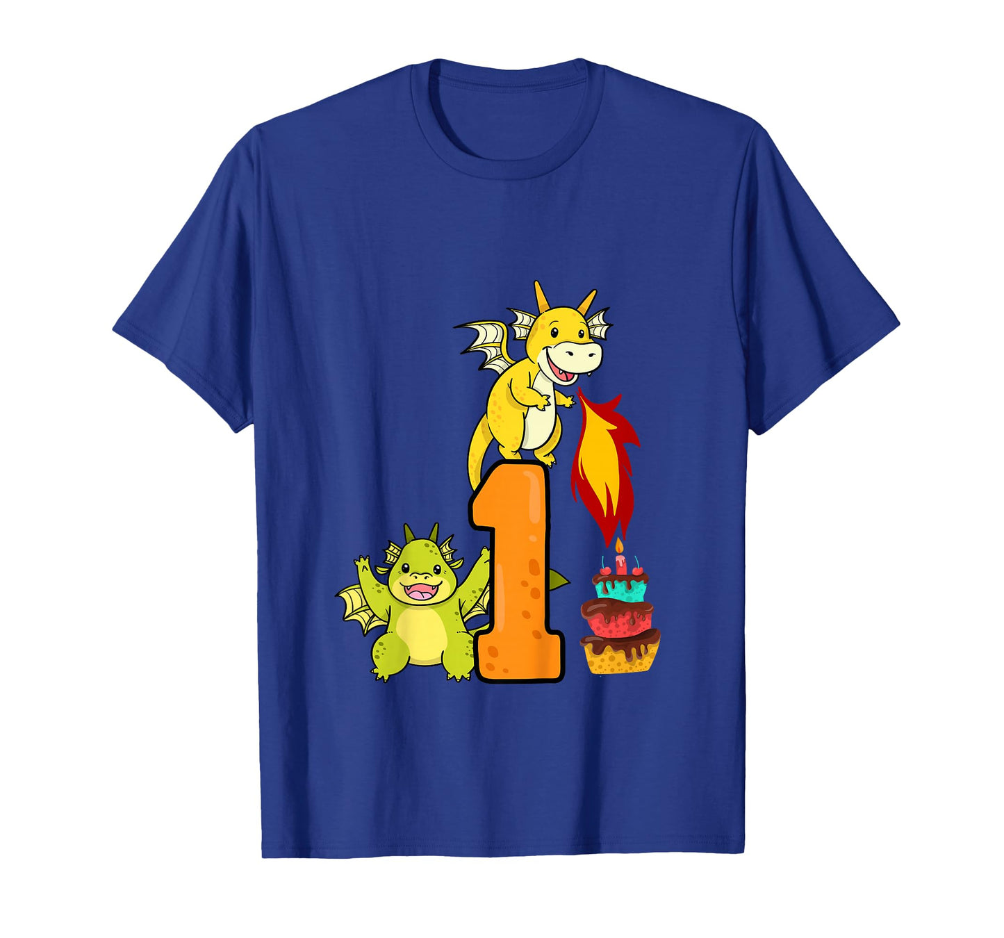 1st Birthday Boy Girl Dragon Outfit T-Shirt