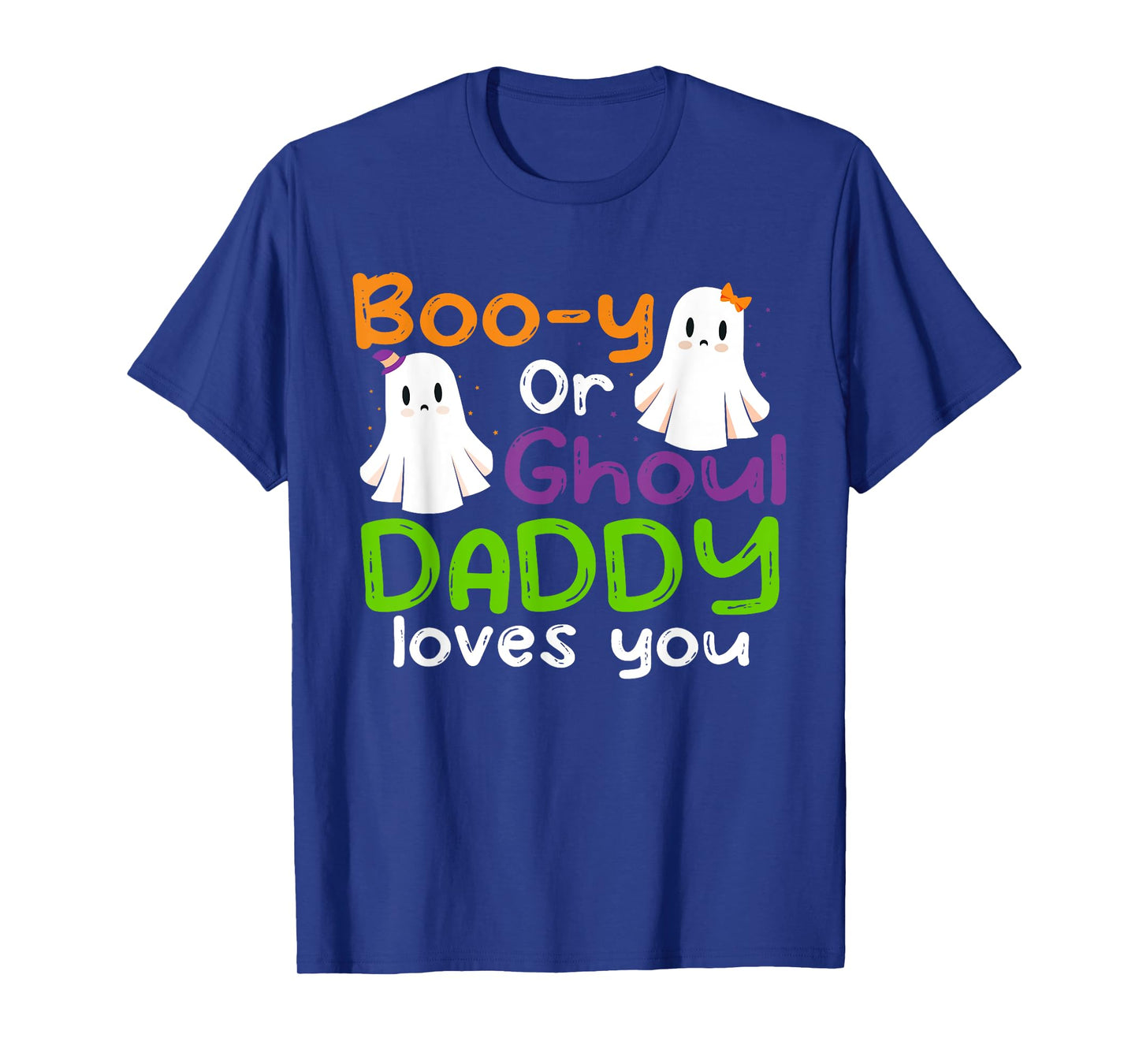 Halloween Booy Or Ghoul Daddy Gender Reveal baby shower T-Shirt