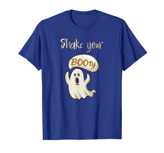 Funny Happy Halloween Costume Shake Your Booty Ghost T-Shirt