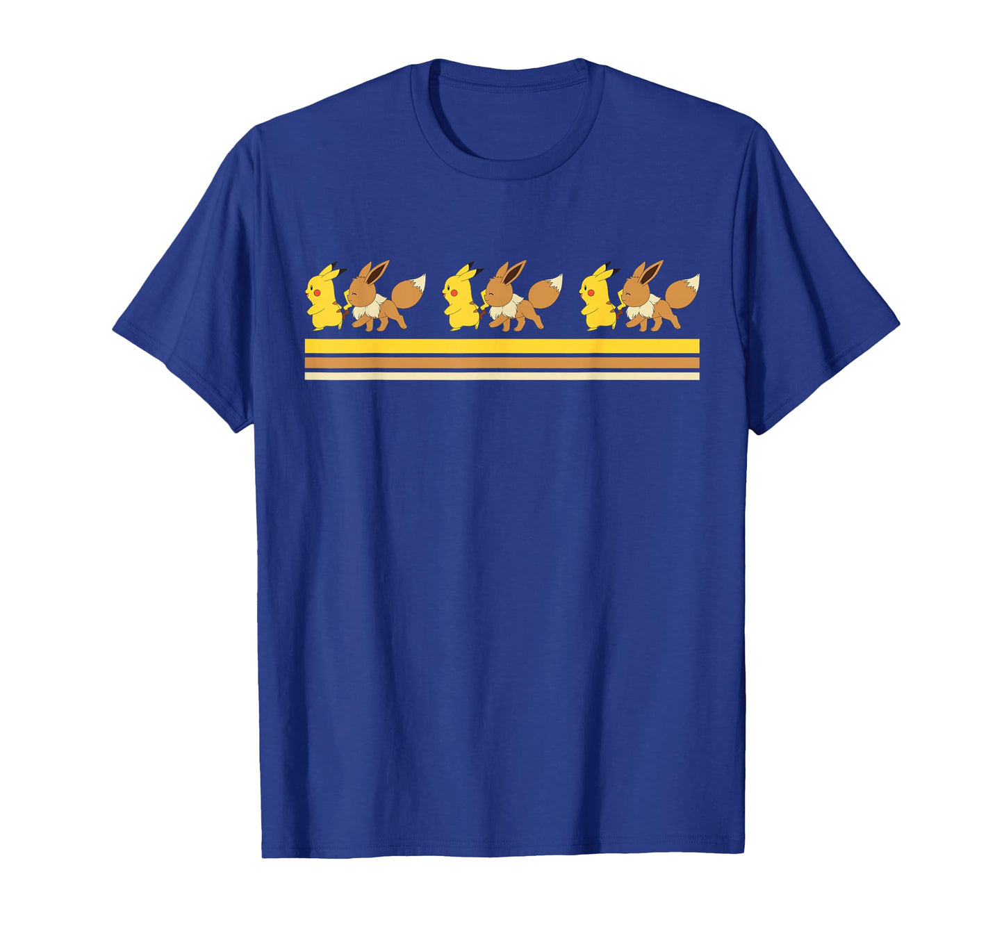 Pokemon Pikachu & Eevee Retro T-Shirt