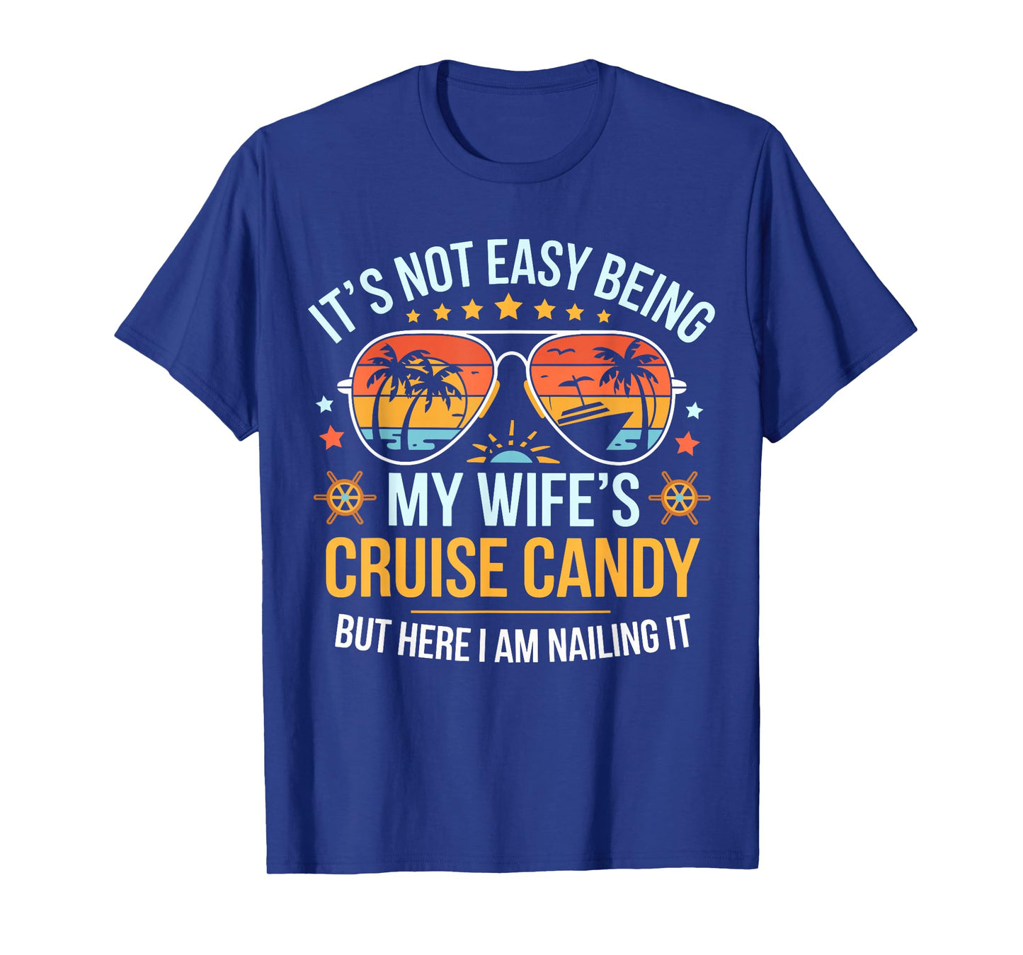 Matching Couples Cruise Candy Husband and Wife Cruise T-Shirt