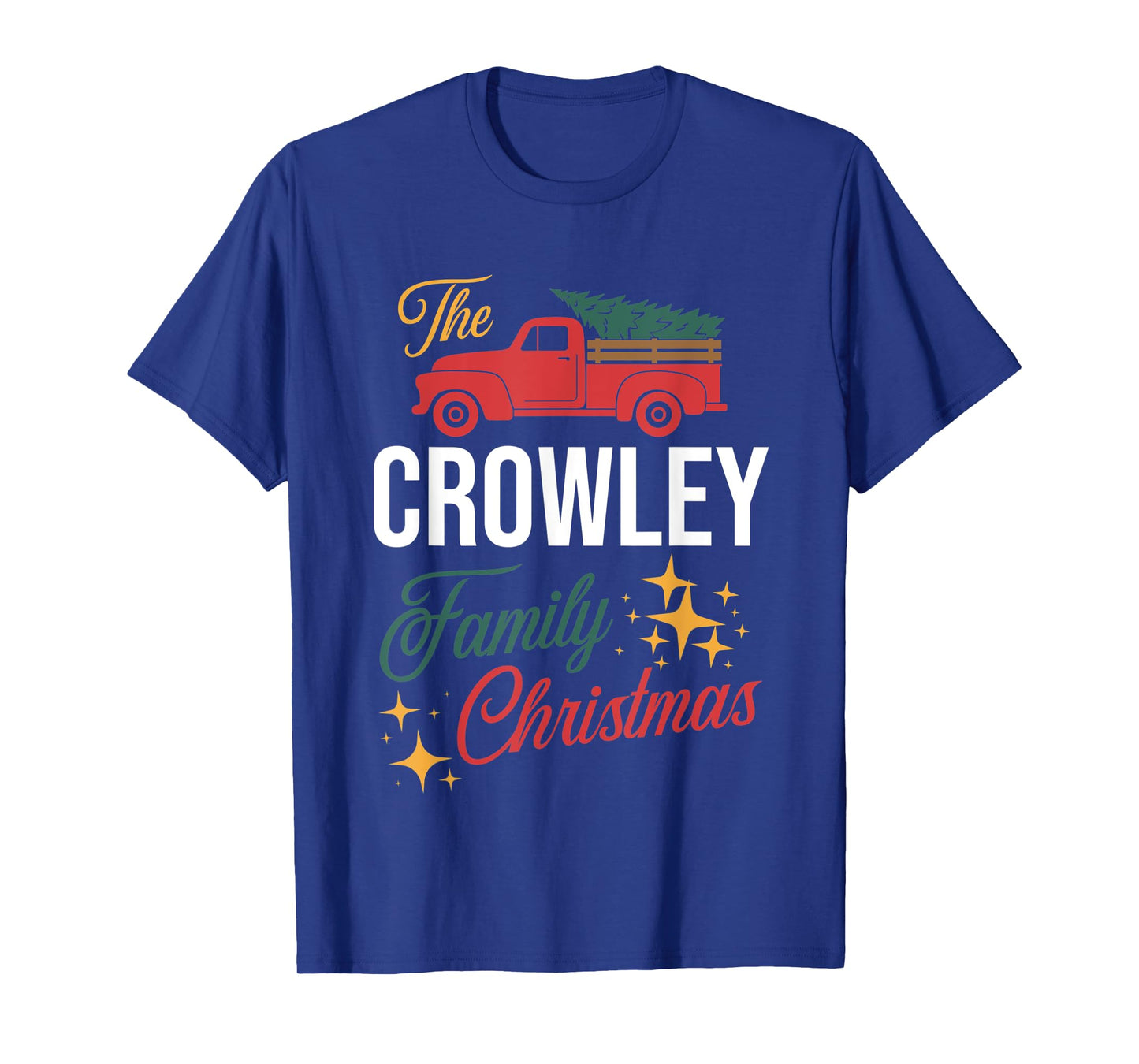 The Crowley Family Christmas Matching Pajamas Group Gift T-Shirt