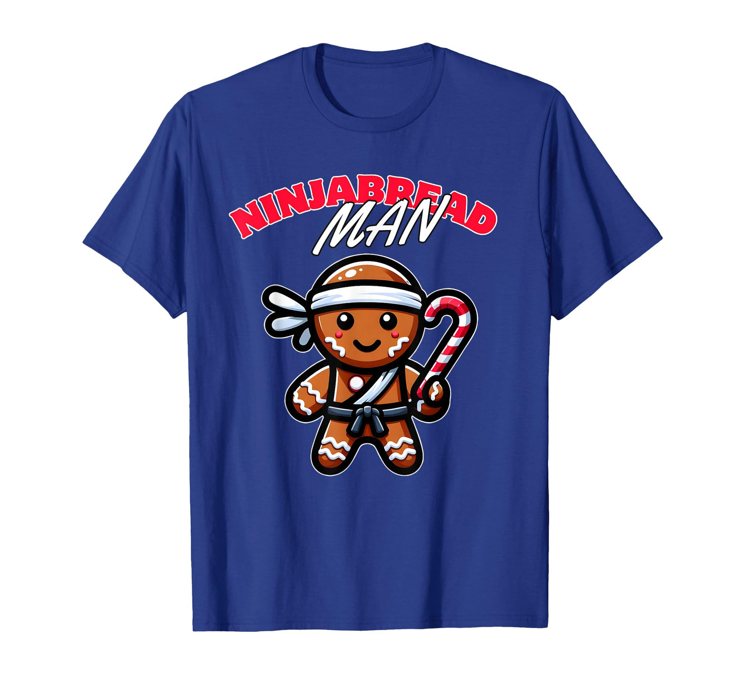 Funny Christmas Ninja Gingerbread Ninjabread T-Shirt