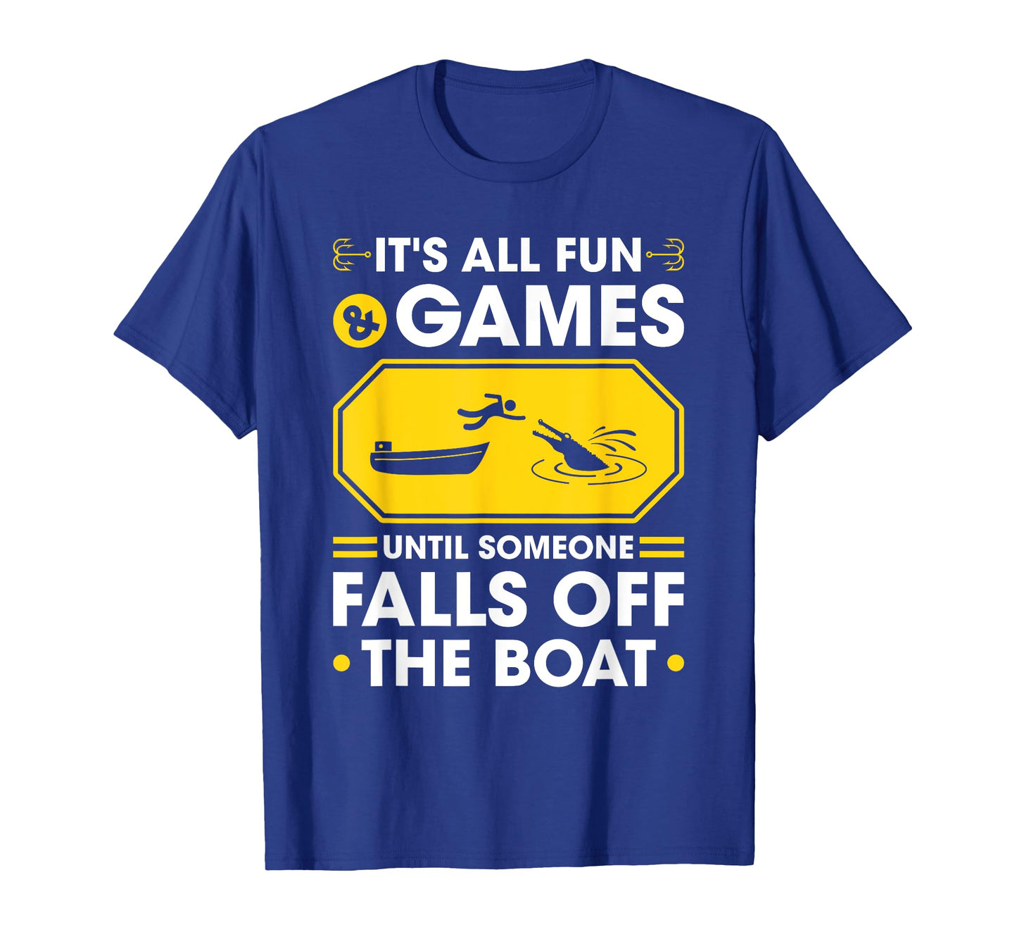 Gator Hunting All Fun and Games, Funny Alligator Hunter T-Shirt
