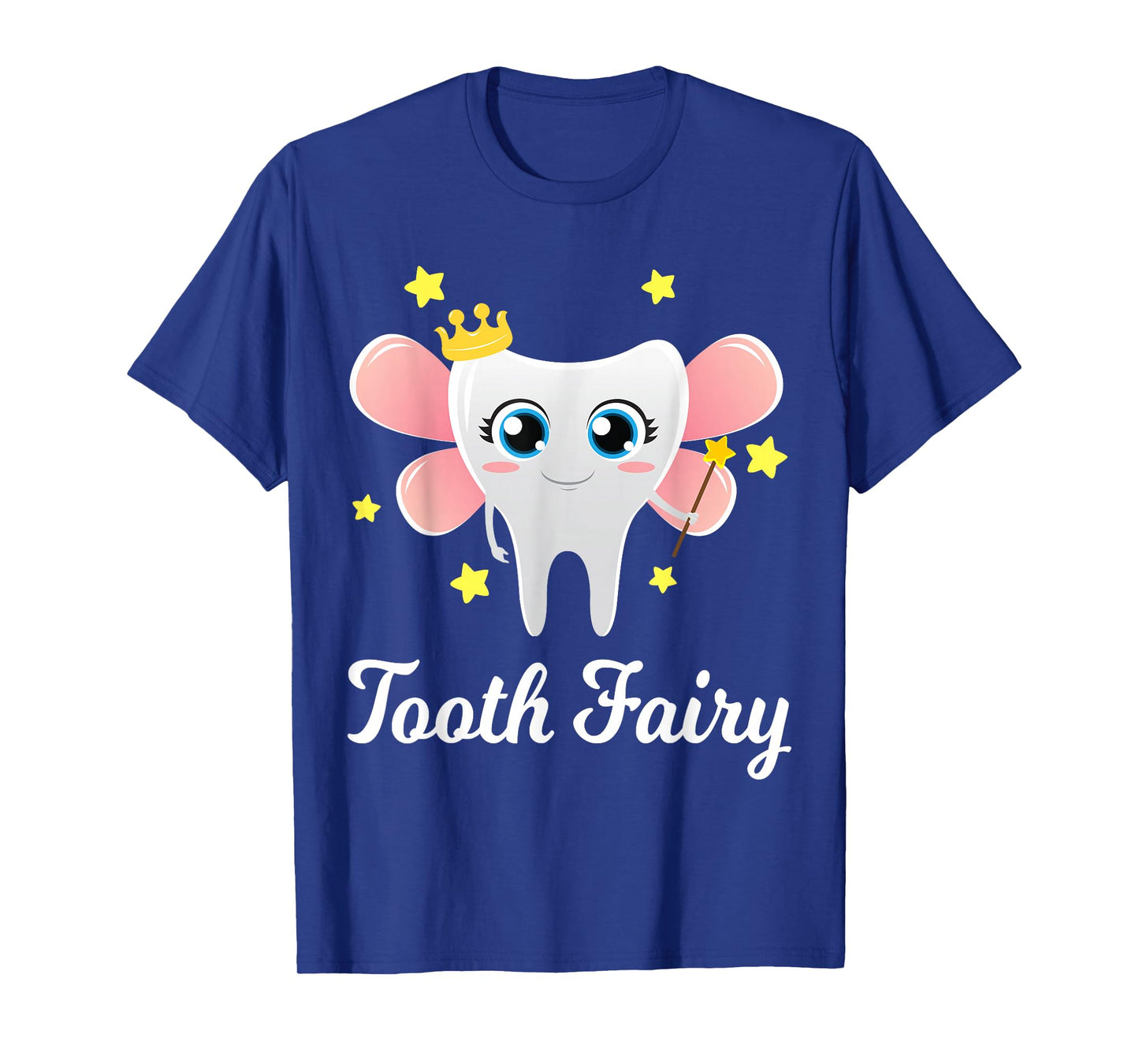 Tooth Fairy Shirt Funny Halloween Costume Gift Dentist Girl T-Shirt