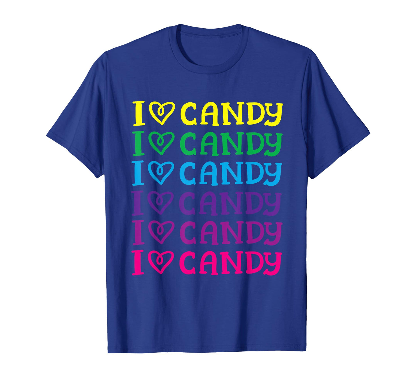I Love Candy Cute Halloween Party Trick or Treat Costume Kid T-Shirt