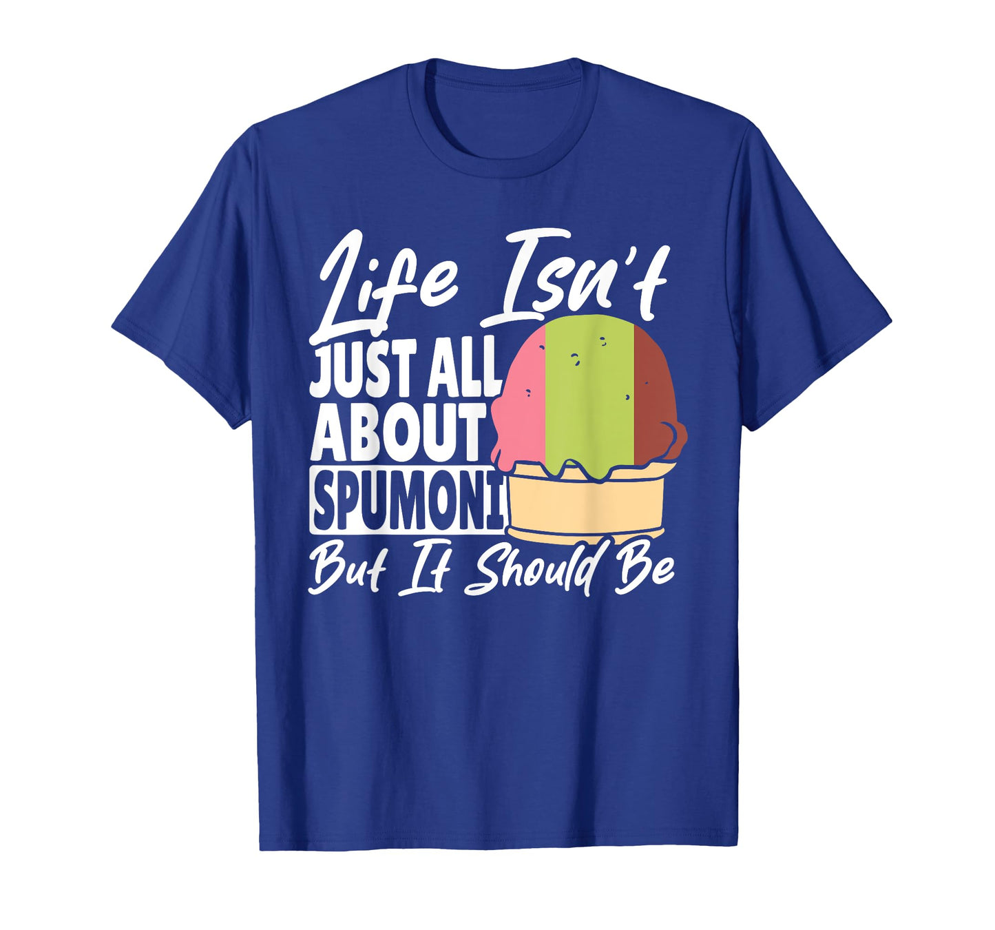 Spumoni Cookie Cherry Pistachio Italian Ice Cream Spumoni T-Shirt