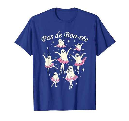 Pas De Boo-rée Ghost Ballet Dancer Halloween Dance Teacher T-Shirt