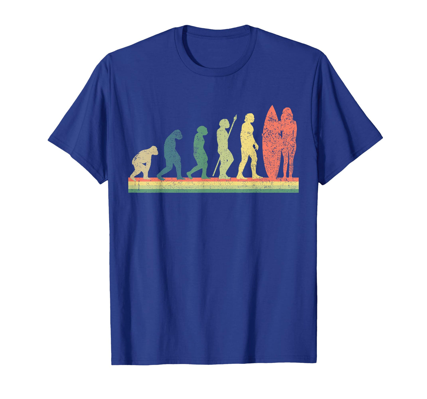 Surfing Surfboard Surfer Girl Retro T-Shirt