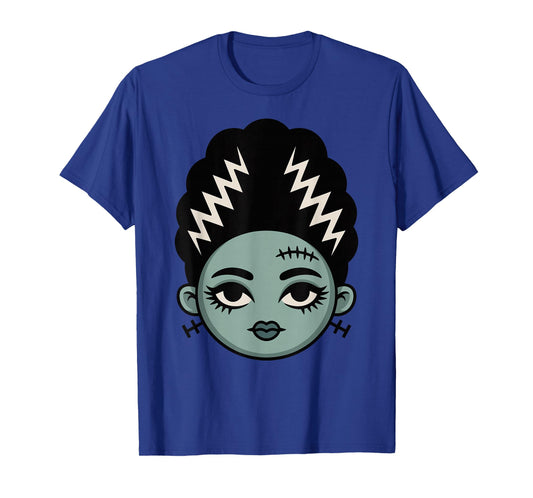 Cute Monster Bride Face Kawaii Halloween Costume T-Shirt